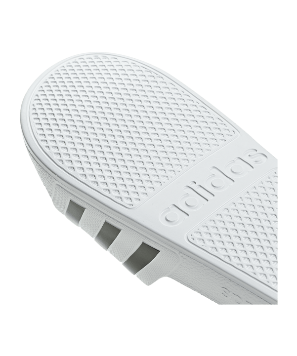 adidas Adilette Aqua Badelatsche Weiss - weiss