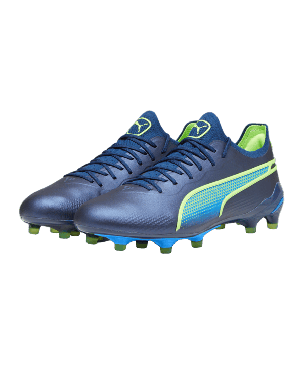 PUMA KING Ultimate FG/AG Gear Up Damen Blau Grün F02 - blau