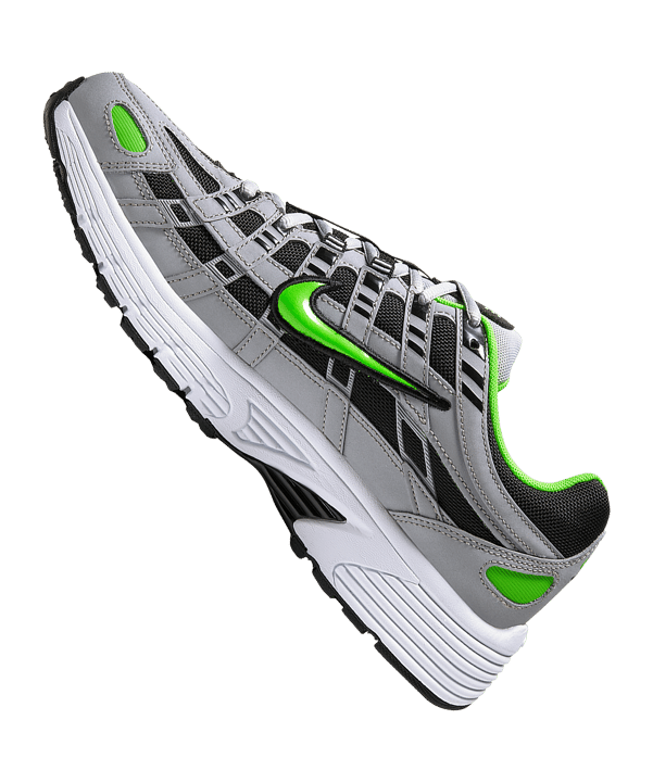 Nike P-6000 Running Grau Grün F005 - grau