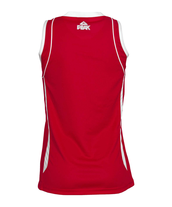 Peak Basketball Team Set Trikot Set Rot - rot