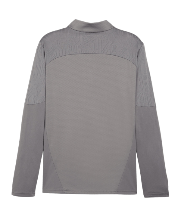 PUMA teamFINAL Training 1/4 Zip Sweatshirt F13 - grau
