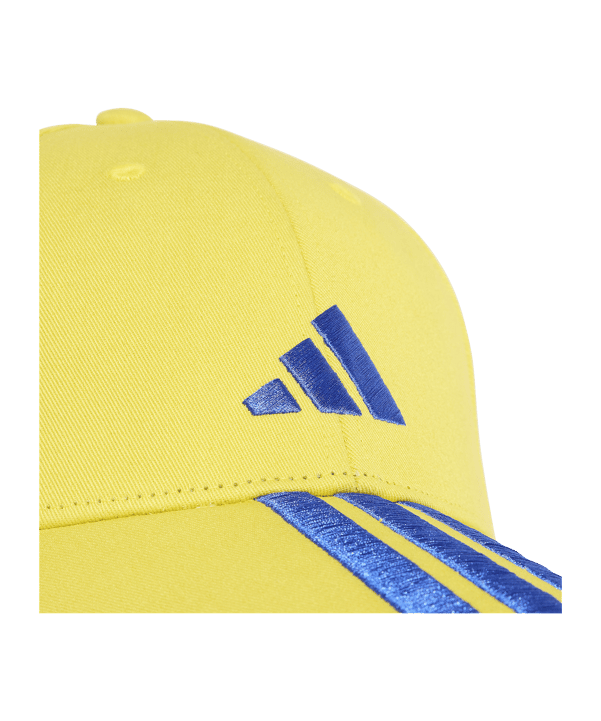 adidas 3 Stripes Baseball Cap Gelb - gelb