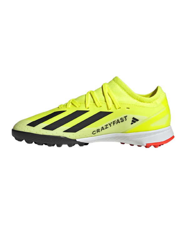adidas X Crazyfast League TF Solar Energy Kids Gelb Schwarz Weiss - gelb