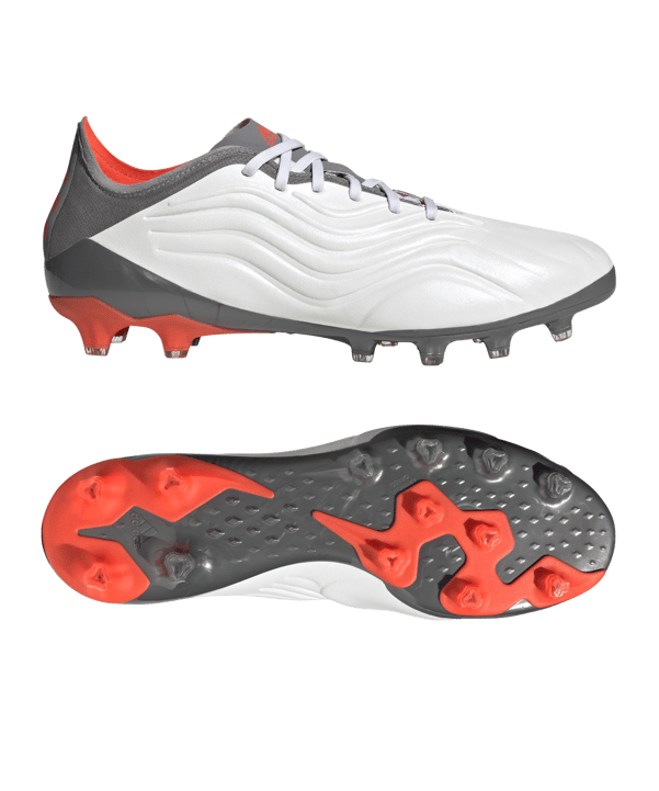 adidas COPA SENSE.1 AG White Spark Weiss Grau Rot - weiss