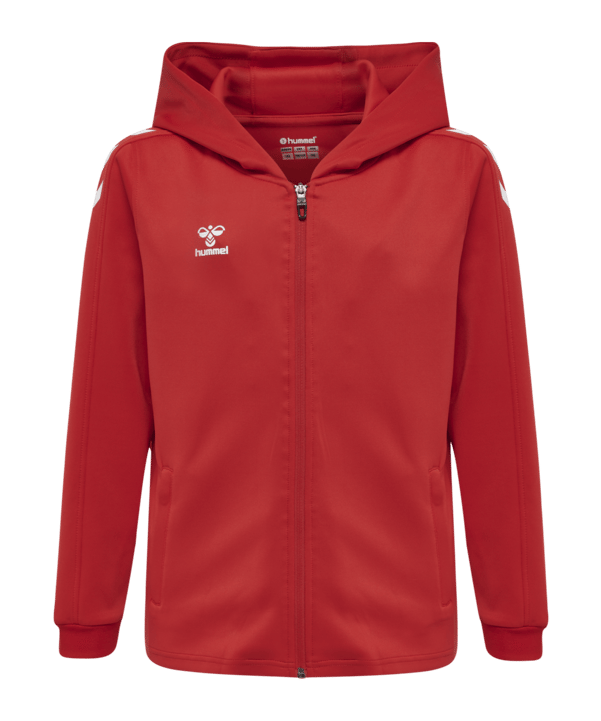 Hummel hmlCORE XK Kapuzenjacke Kids Rot F3062 - rot