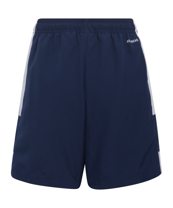 adidas Squadra 21 Short Kids Blau Weiss - blau