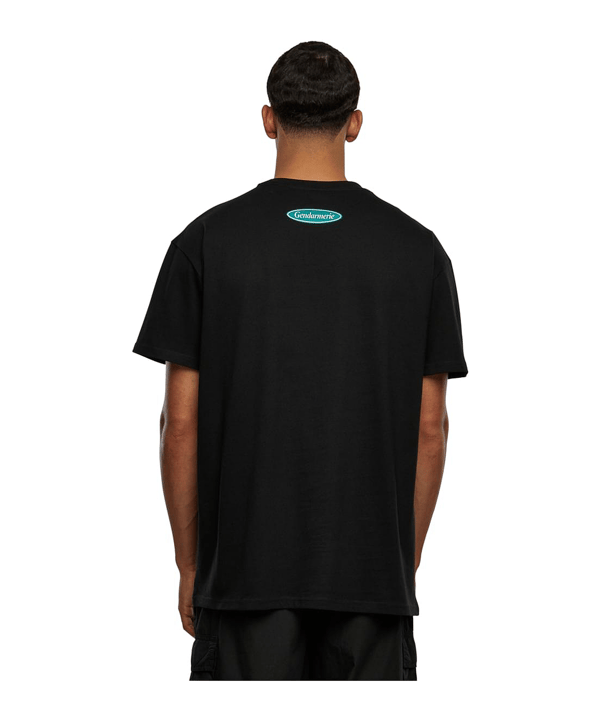 Mister Tee Gendarmerie Oversized T-Shirt Schwarz - schwarz