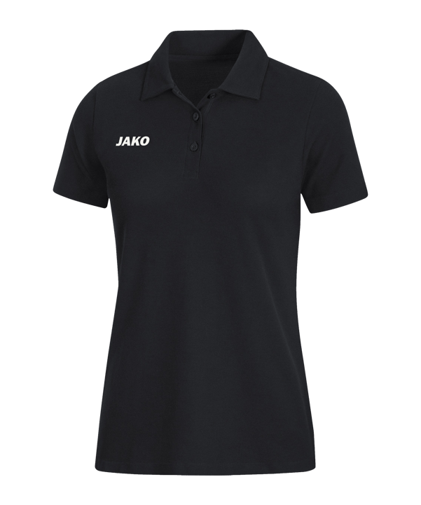 JAKO Base Poloshirt Damen Schwarz F08 - schwarz