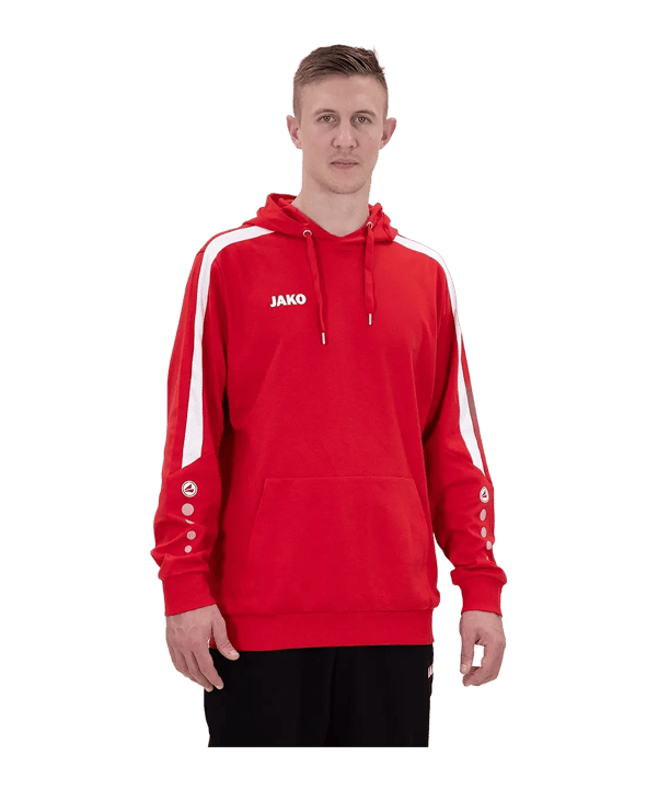 JAKO Power Hoody Rood K100 - rood