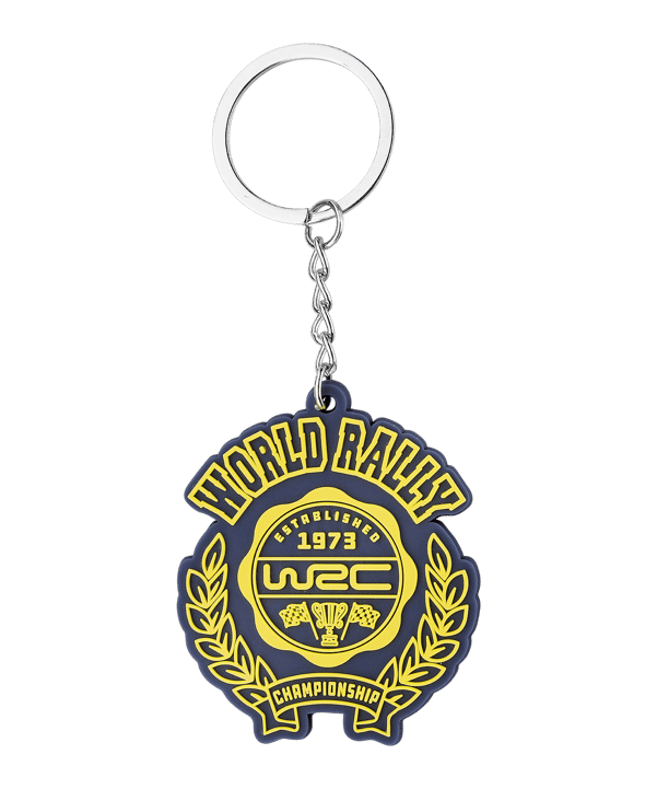 WRC College Rubber Schlüsselanhänger Blau - blau