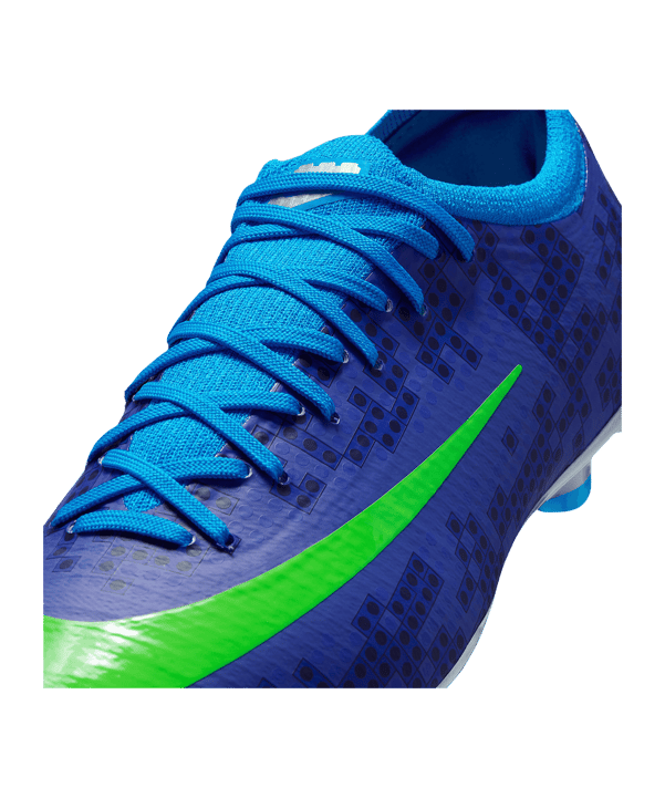 Nike Jr. Air Zoom Mercurial Vapor Pro FG Lego Enfants Bleu C400 - bleu