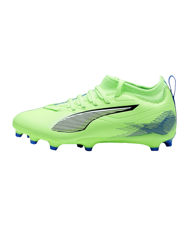 PUMA ULTRA 5 Match FG/AG Lights Out Jr Kids Grün Weiss F03 - gruen