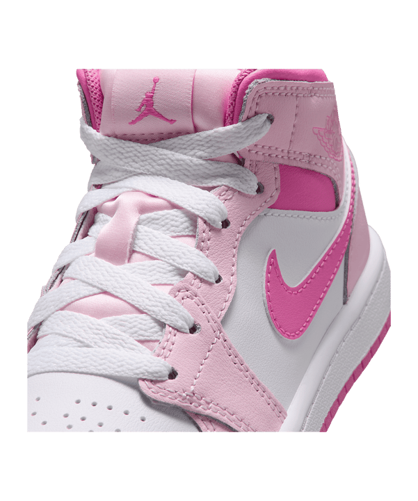 Jordan 1 Mid Bambini Rosa C601 - rosa