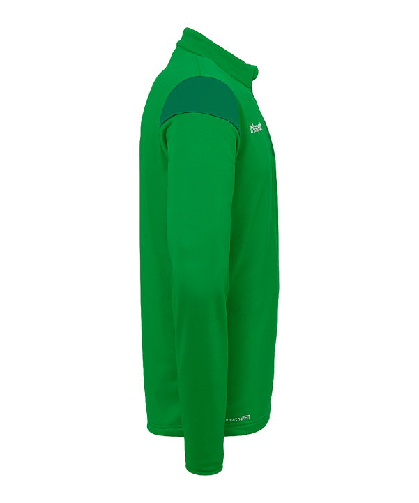 uhlsport Squad 27 1/4 Zip Top Sweatshirt Kids F90 - gruen