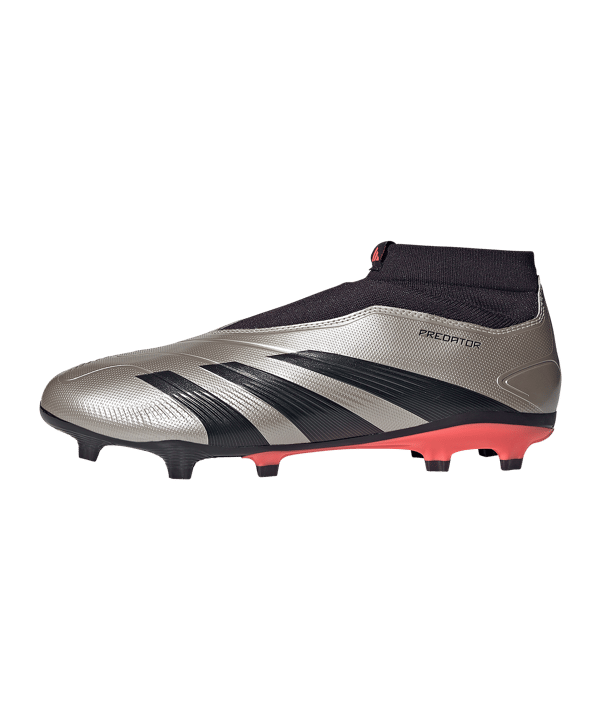adidas Predator League LL FG Vivid Horizon Grau Pink - grau