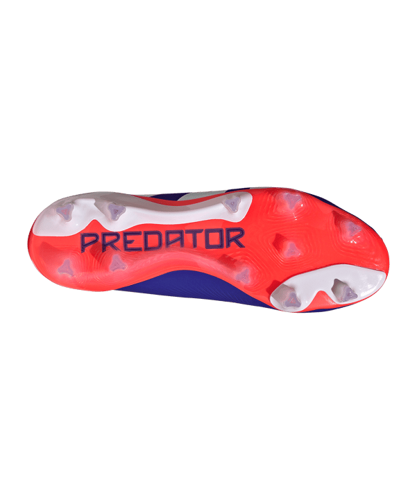 adidas Predator Elite FG Advancement Blau Weiss - blau