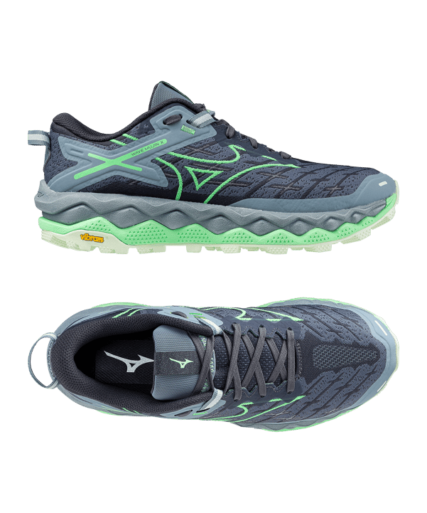 Mizuno Wave Mujin 10 Laufschuh Damen Blau F81 - blau