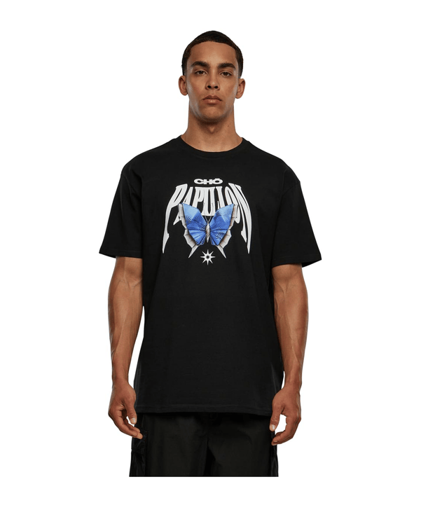 Mister Tee Origami Oversized T-Shirt Schwarz - schwarz