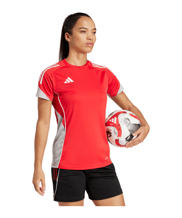 adidas Tiro 25 Competition Trikot Damen Rot - rot