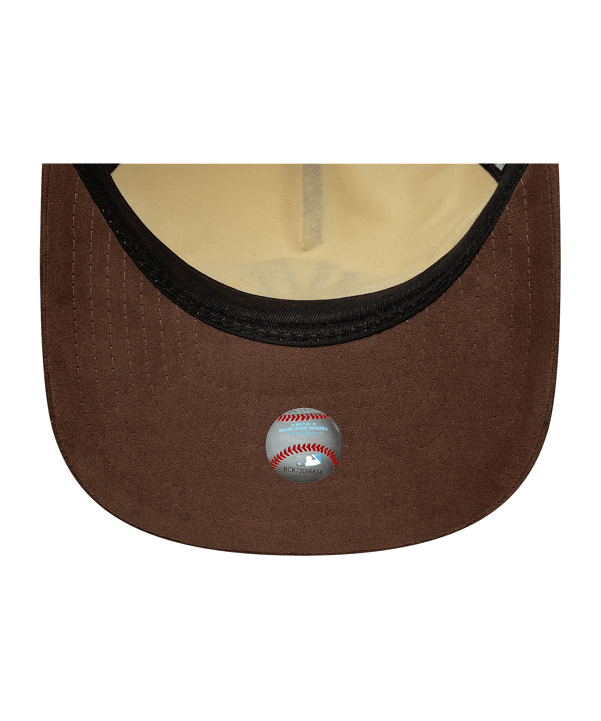 New Era Suede Visor 9Fifty Af Neyyan Cap Beige - beige
