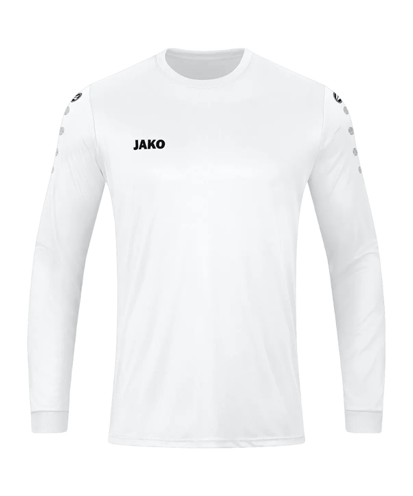 JAKO Team Maillot à manches longues Blanc C4333 - blanc