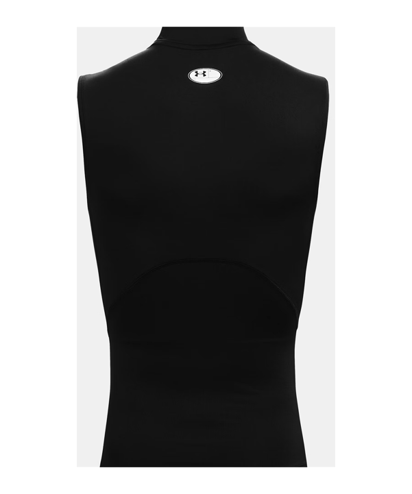 Under Armour Compression Mock Schwarz F001 - schwarz