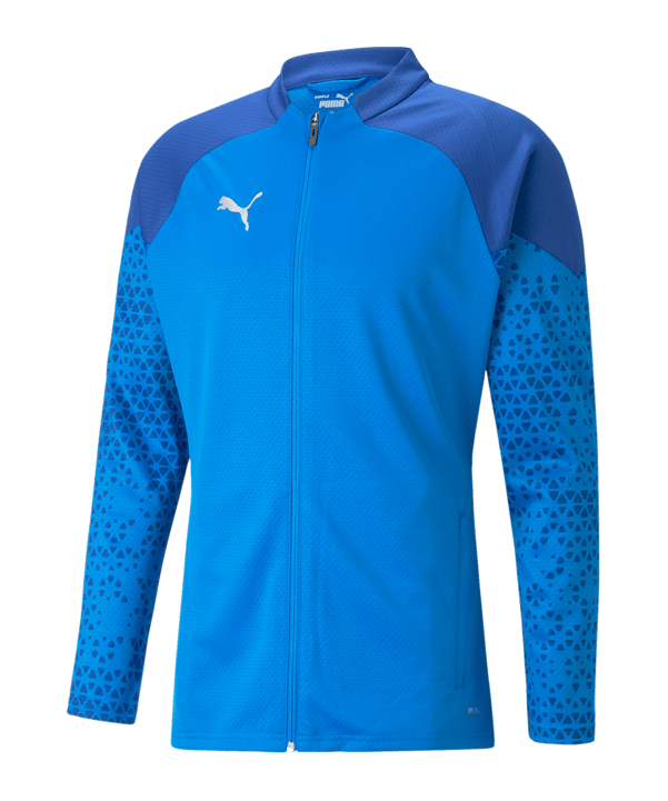 PUMA teamCUP Trainingsjacke Blau F02 - blau