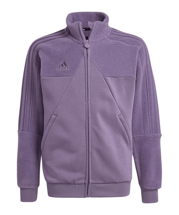 adidas Sportswear Hot TK Jacke Kids Lila - lila