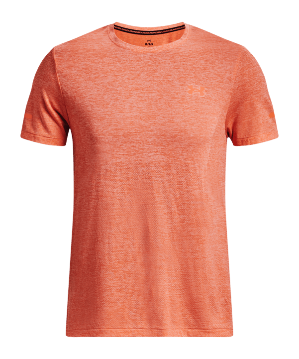 Under Armour Seamless Stride T-Shirt Orange F848 - orange