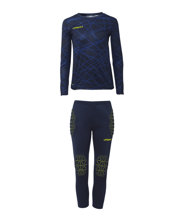 uhlsport Prediction Set Portiere Kids Blu C41 - blu