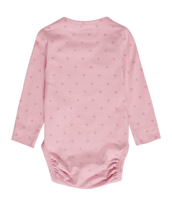 Hummel Mini Bee Aop Body L/S Anzug Kids Rosa F3221 - rosa