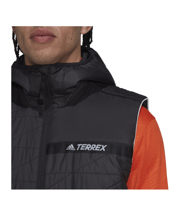 adidas Terrex Multi Insulated Vest Schwarz - schwarz