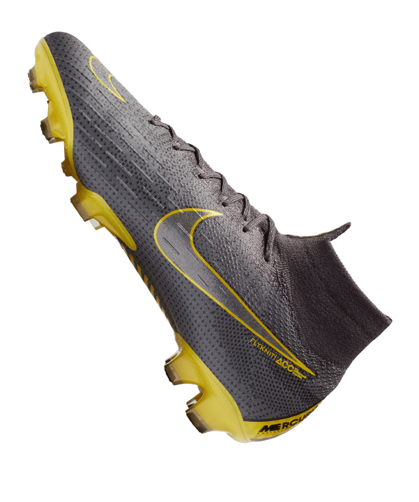 Nike Mercurial Superfly VI Elite FG Grau F070 - grau