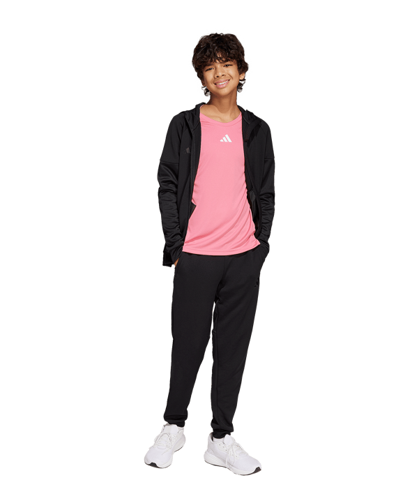adidas Tiro 25 Travel Trainingshose Kids Schwarz - schwarz