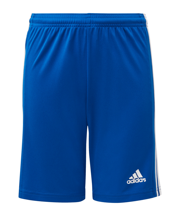 adidas Squadra 21 Short Kids Blau Weiss - blau