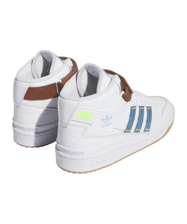 adidas Originals X Ksenia Schnaider Forum Mid Sneaker Damen Weiß - weiss