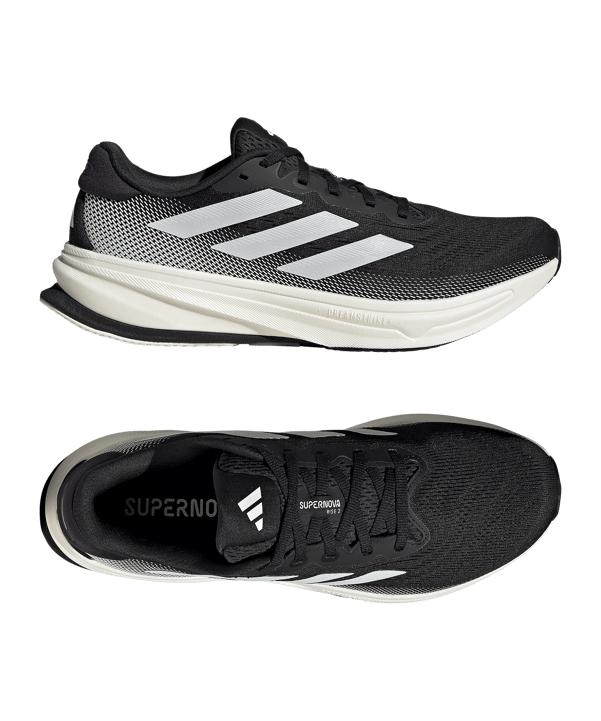 adidas Supernova Rise 2 Loopschoen Zwart - zwart