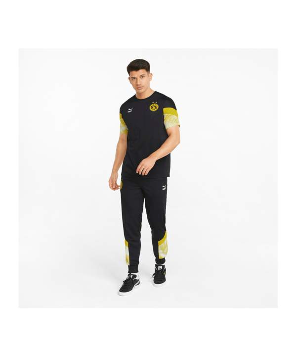 PUMA BVB Dortmund Iconic MCS T-Shirt Schwarz F02 - schwarz