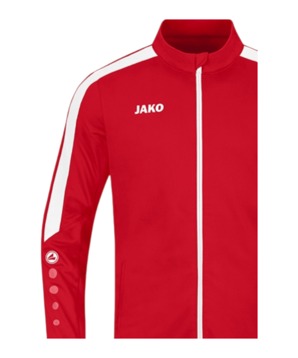 JAKO Polyester Power Trainingsanzug Kids Rot F100 - rot