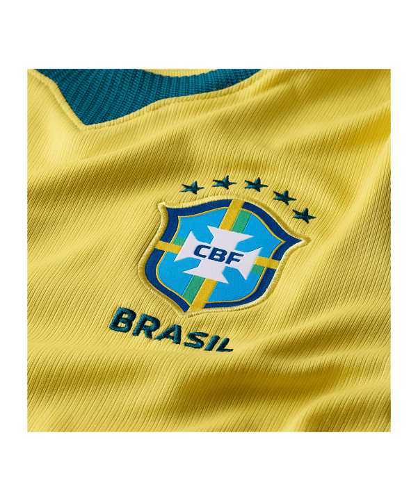Nike CBF Brasilien Trikot Home WM 2026 Damen Gelb F724 - gelb