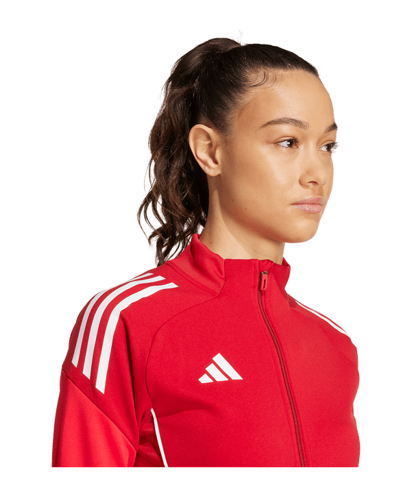 adidas Tiro 25 Competition Trainingsjacke Damen Rot - rot