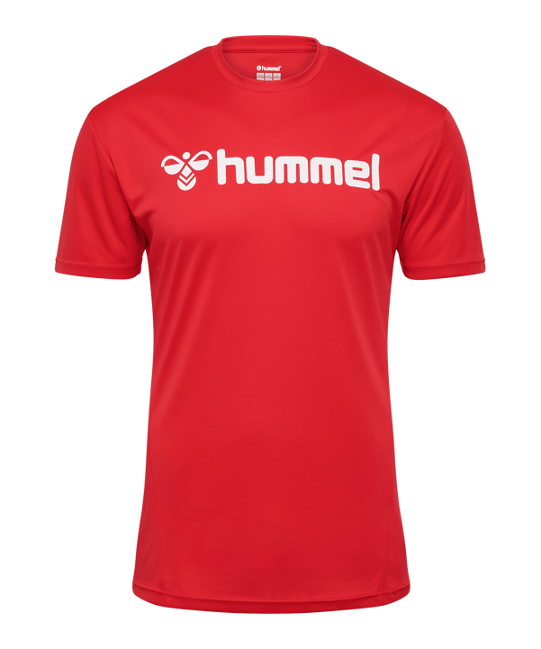 Hummel hmlLOGO T-Shirt Rot F3062 - rot