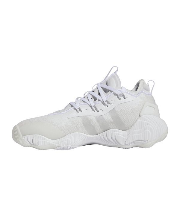 adidas Trae Young 3 bianco argento - bianco