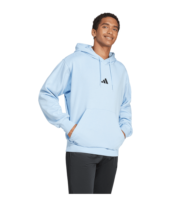 adidas Essentials Fellcozy Hoody Blau - blau