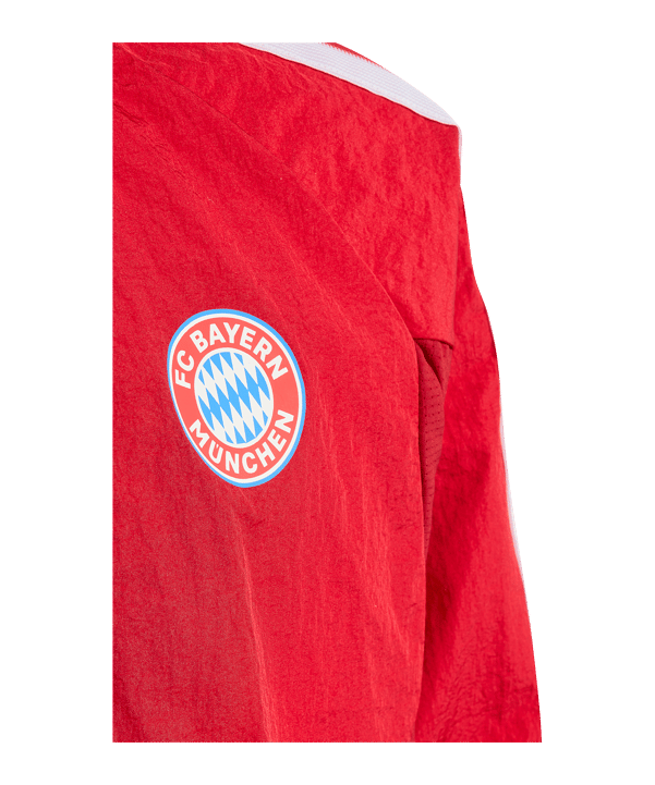 adidas FC Bayern München Anthem Jacke Kids Rot - rot
