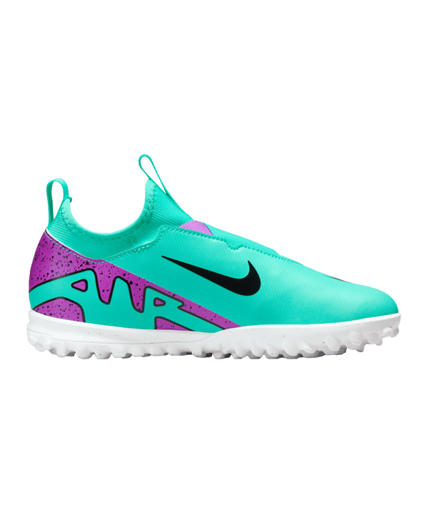 Nike Jr Air Zoom Mercurial Vapor XV Academy TF Peak Ready Kids Grün Pink Schwarz F300 - gruen