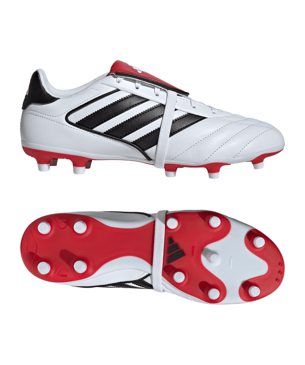 adidas COPA Gloro II FG Weiss Schwarz - weiss