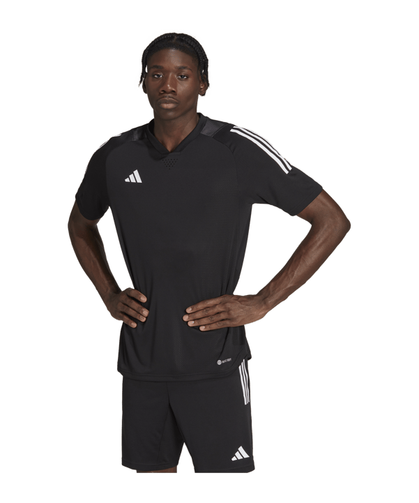 adidas Tiro 23 Trikot Schwarz - schwarz