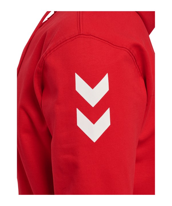 Hummel Go 2.0 Chevron Kapuzenjacke Rot F3062 - rot