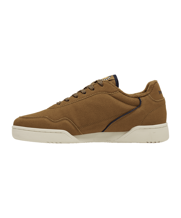 Hummel Forli Synth. Suede Sneaker Braun F8020 - braun